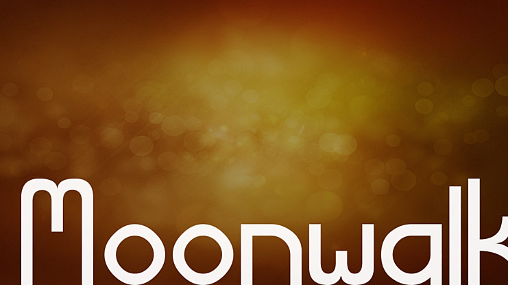 Moonwalk Font