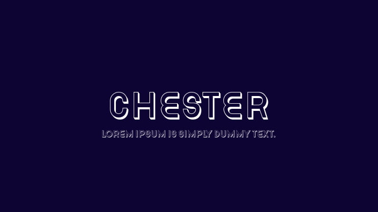 Chester Font