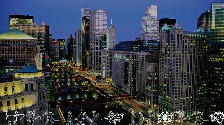 The Pink Panther Font