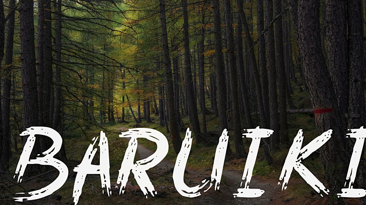 Baruiki Font