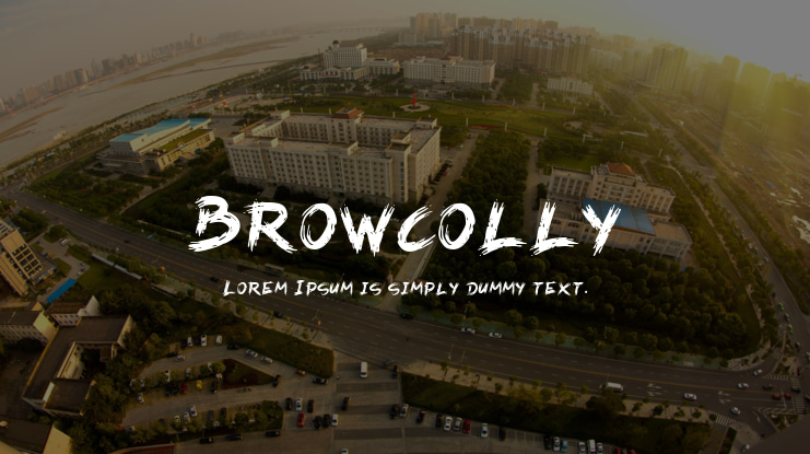 Browcolly Font