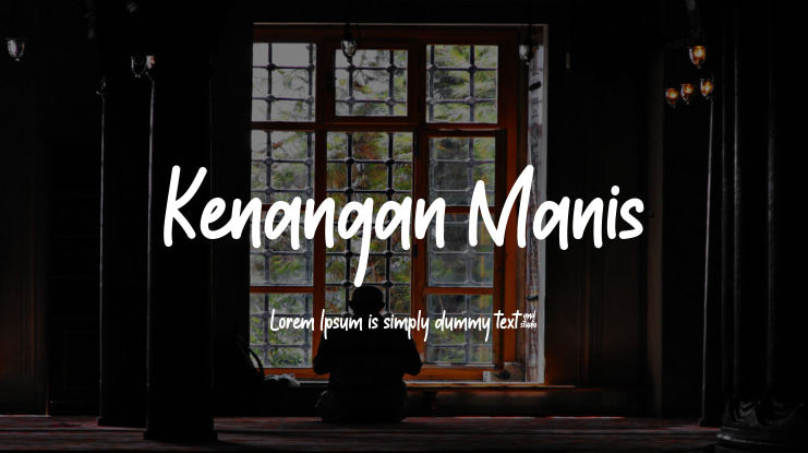 Kenangan Manis Font
