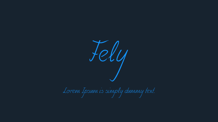 Fely Font Family