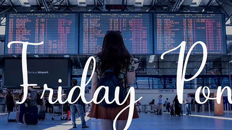 Friday Pon Font
