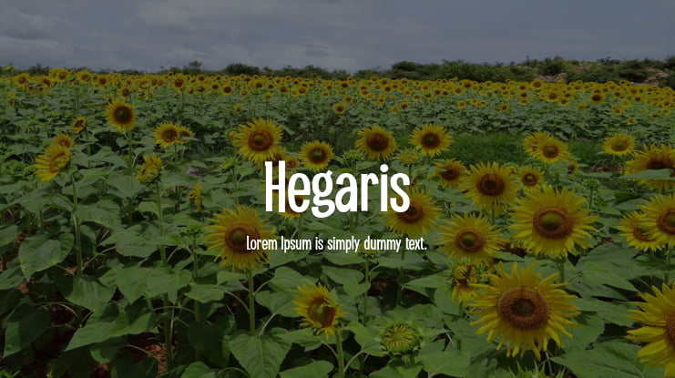 Hegaris Font