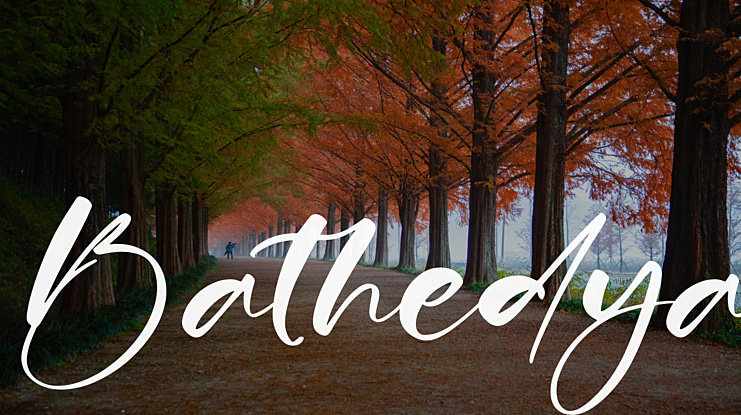 Bathedya Font