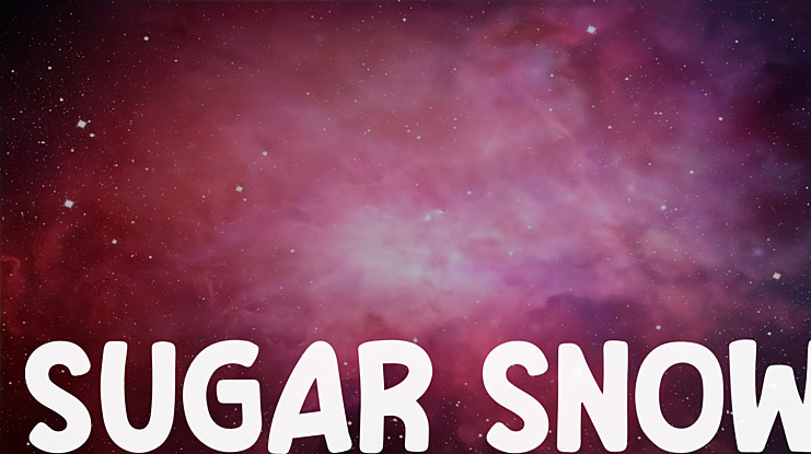 Sugar Snow Font