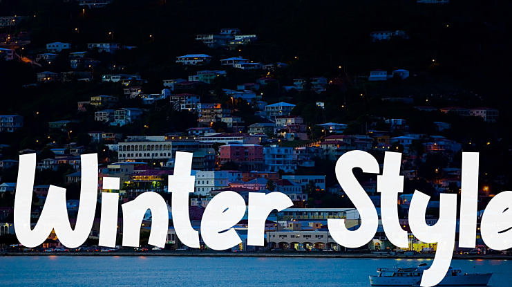 Winter Style Font