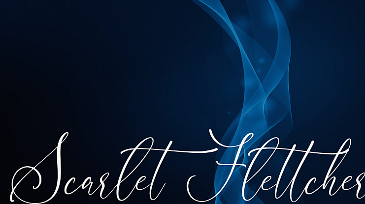 Scarlet Flettcher Font