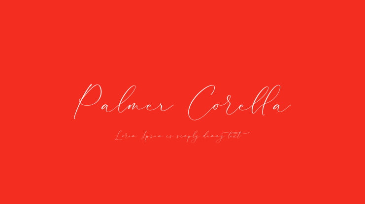Palmer Corella Font