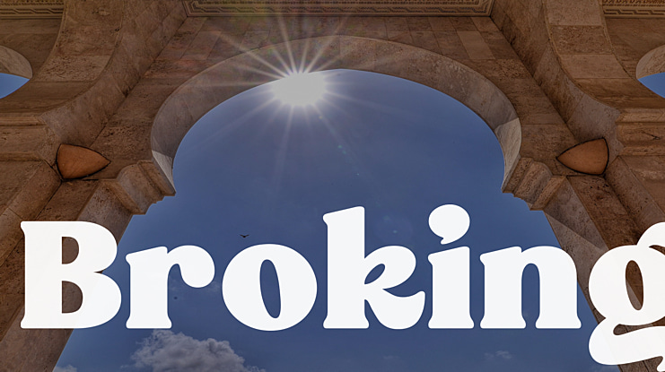 Broking Font