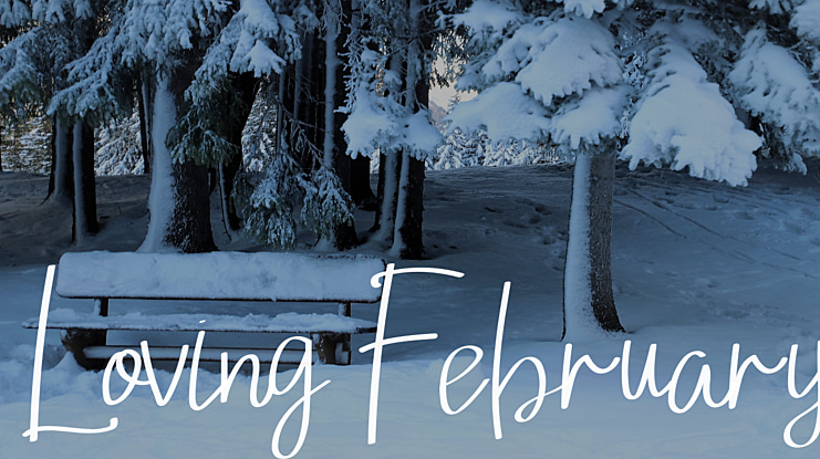 Loving February Font