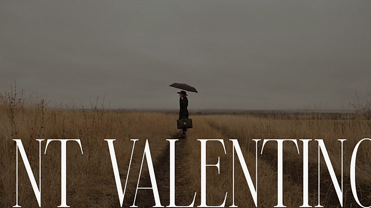 NT VALENTINO Font Family