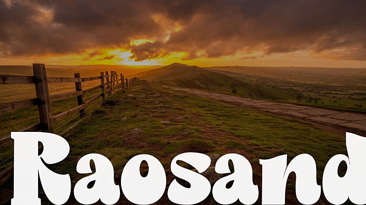 Raosand Font