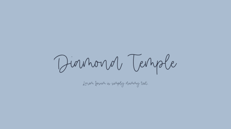 Diamond Temple Font