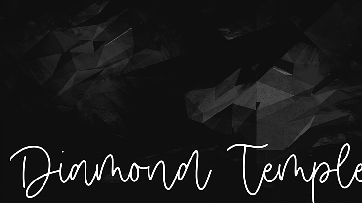 Diamond Temple Font