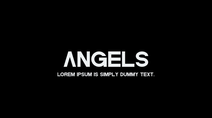 Angels Font