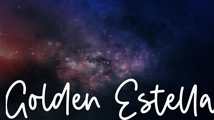 Golden Estella Font