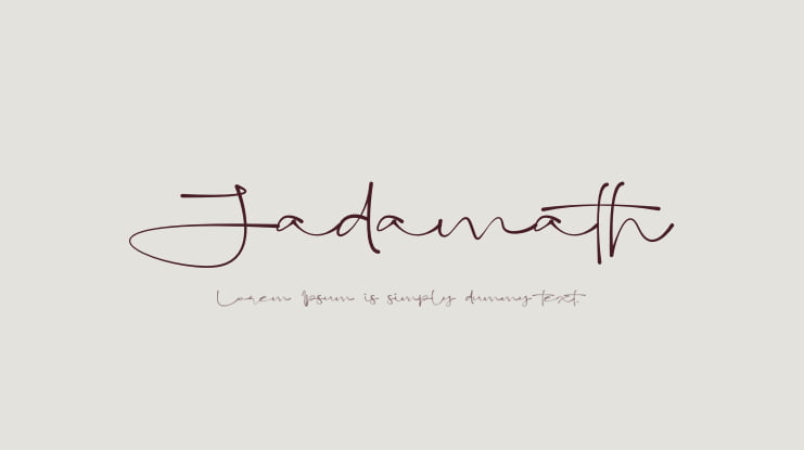 Jadamath Font