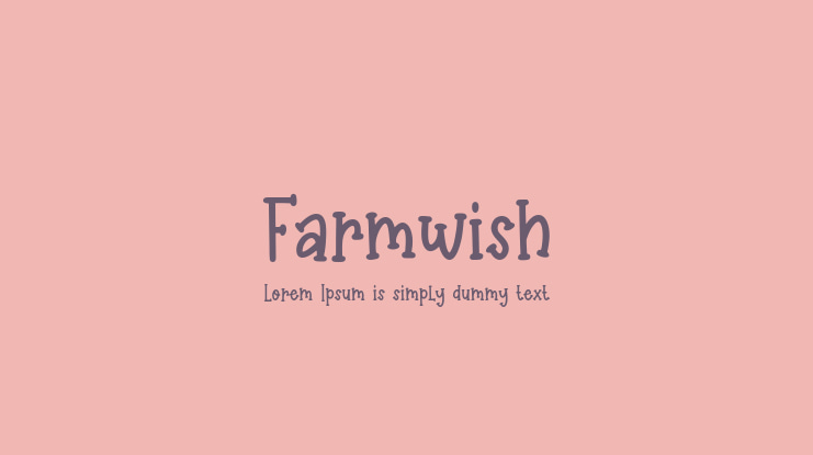 Farmwish Font