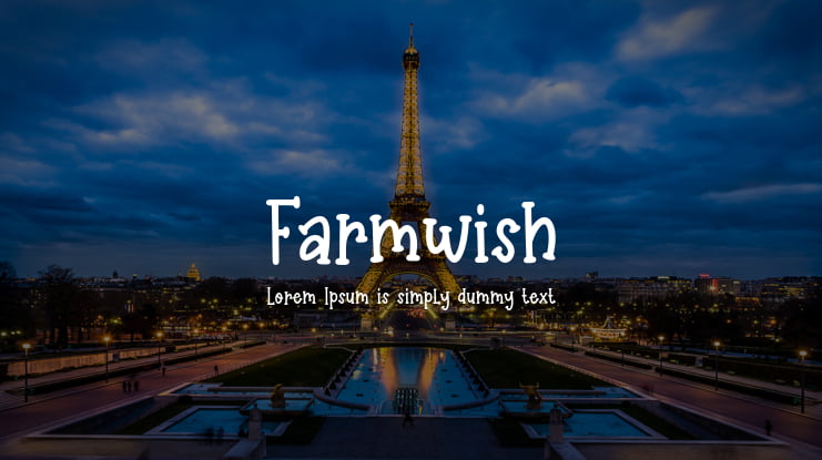 Farmwish Font