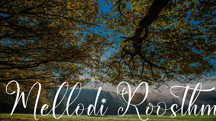 Mellodi Roosthm Font