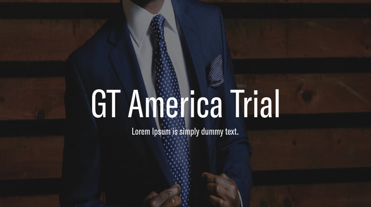 GT America Trial Font Family