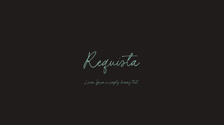 Requista Font