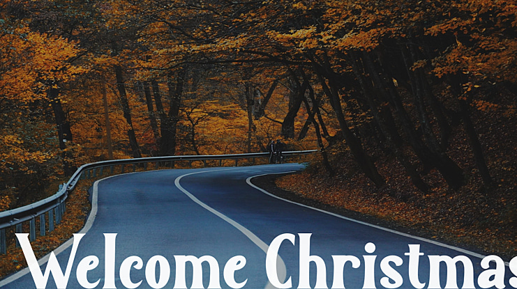 Welcome Christmas Font Family
