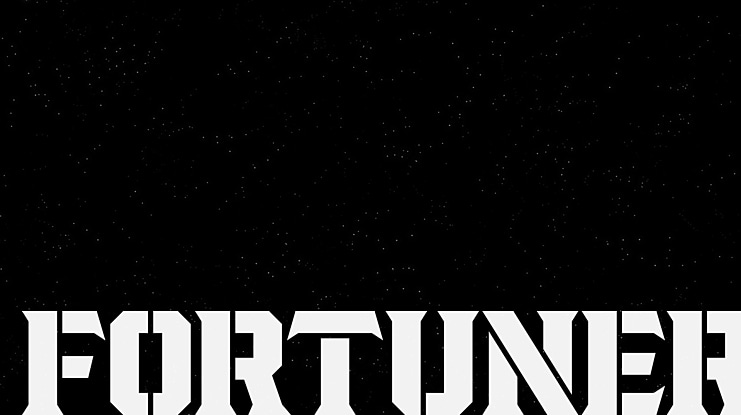 Fortuner Font