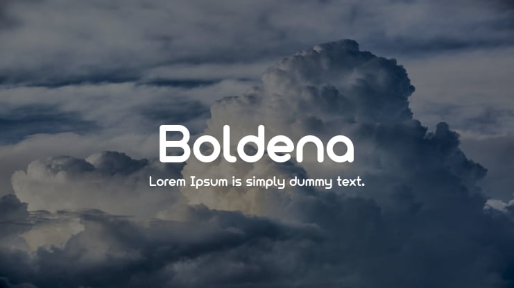 Boldena Font