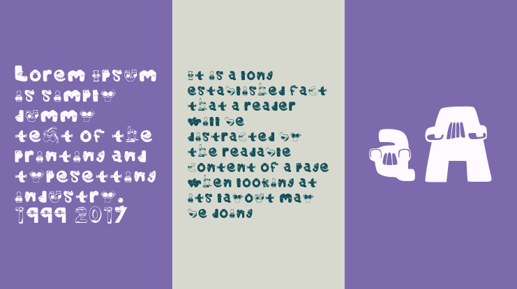 Alphabet and Number Lore Font