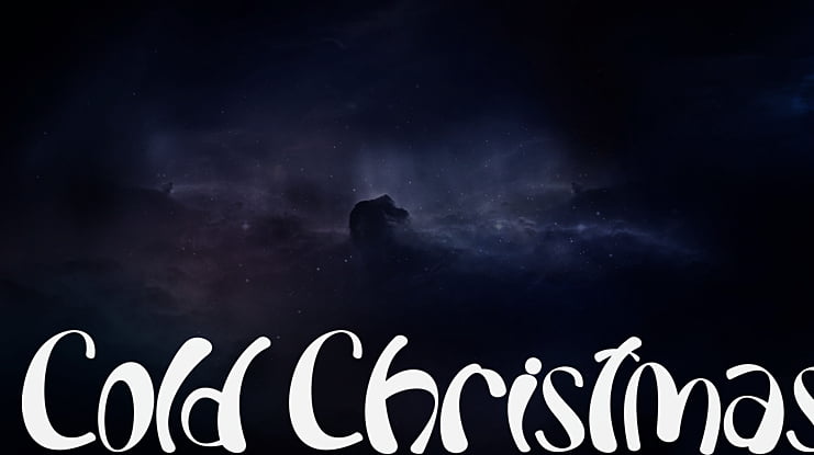 Cold Christmas Font