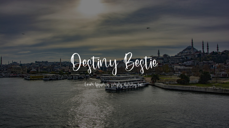Destiny Bestie Font