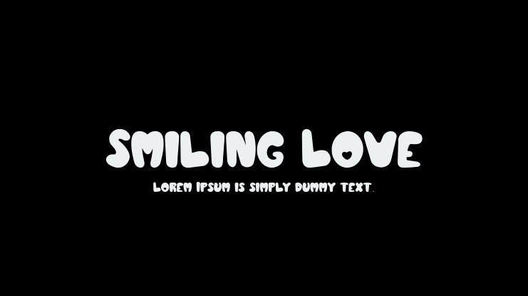 Smiling Love Font
