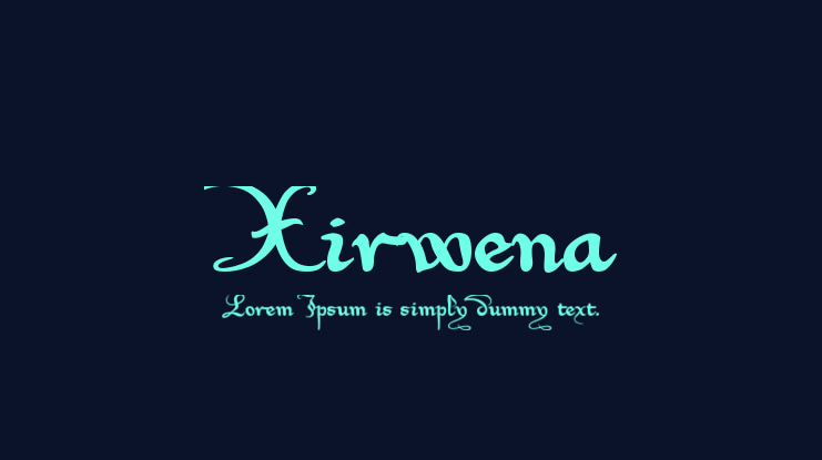Xirwena Font
