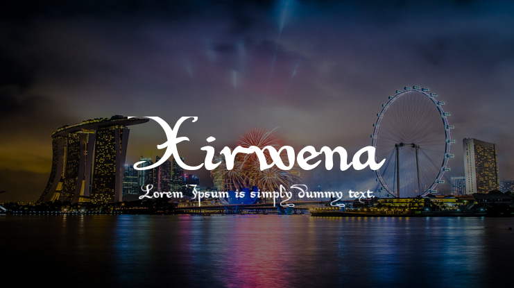 Xirwena Font