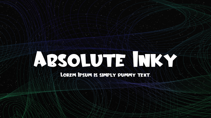 Absolute Inky Font