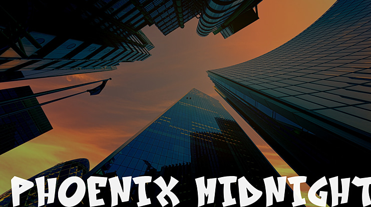 Phoenix Midnight Font