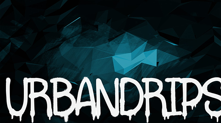 Urbandrips Font