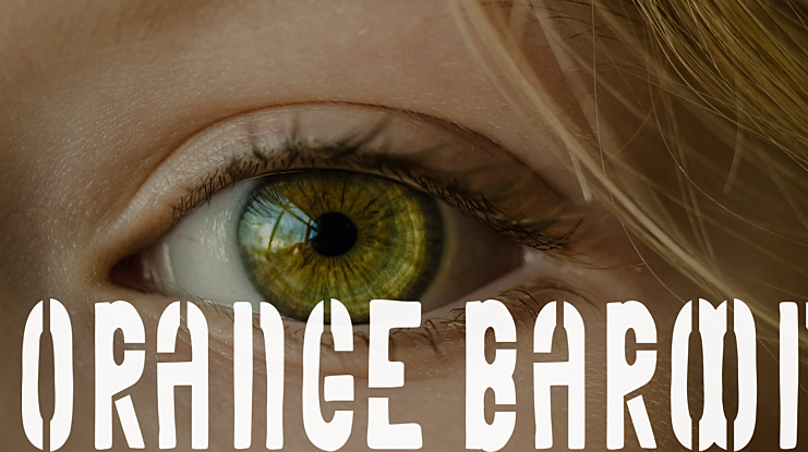 Orange Baroon Font