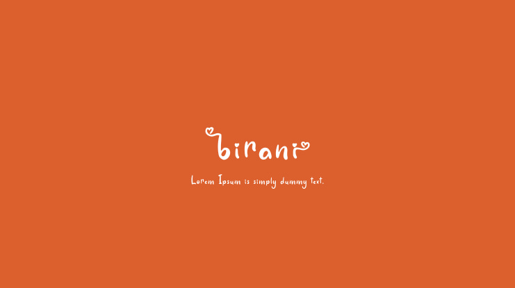 Birani Font