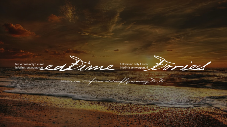 Bedtime Stories Font