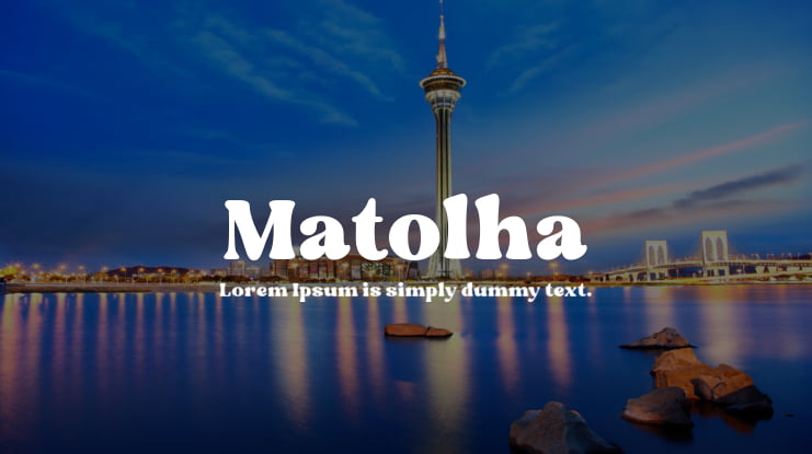 Matolha Font