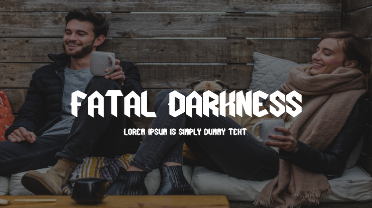 Fatal Darkness Font