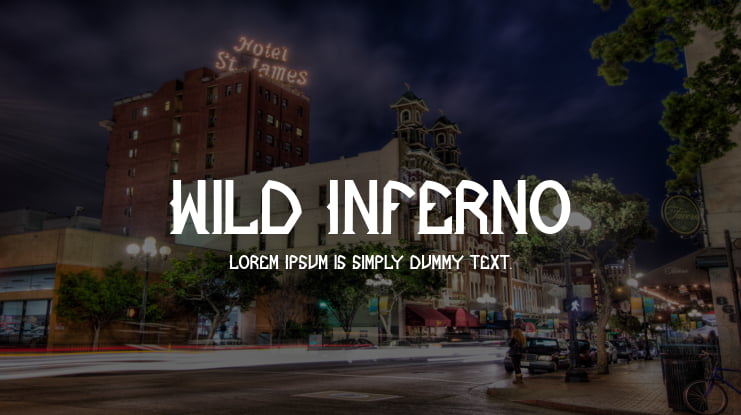 Wild Inferno Font