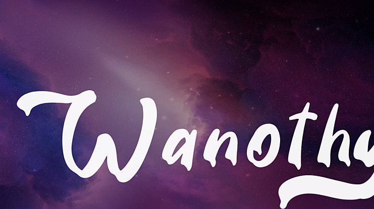 Wanothy Font