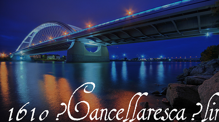 1610 Cancellaresca Font