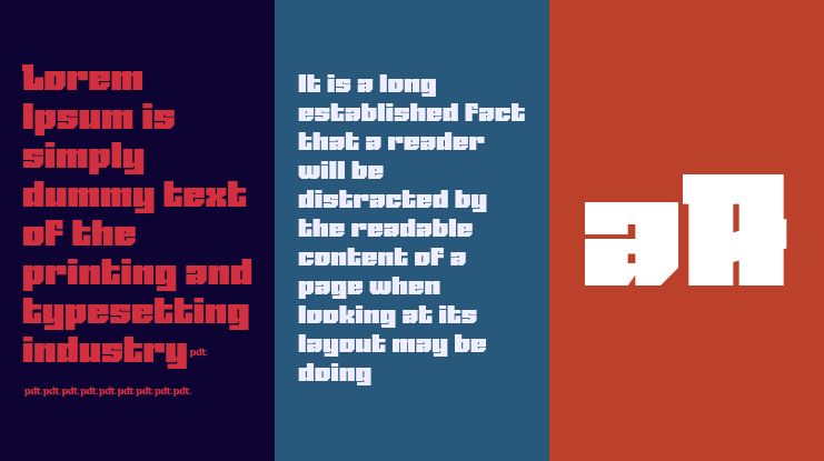 AMOONK trial Font Family