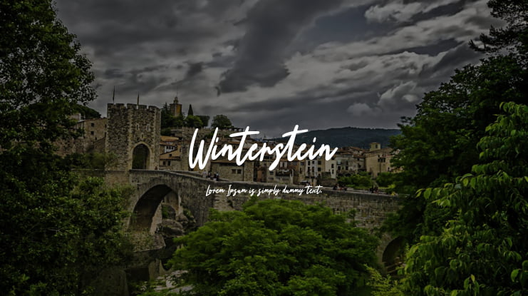 Winterstein Font